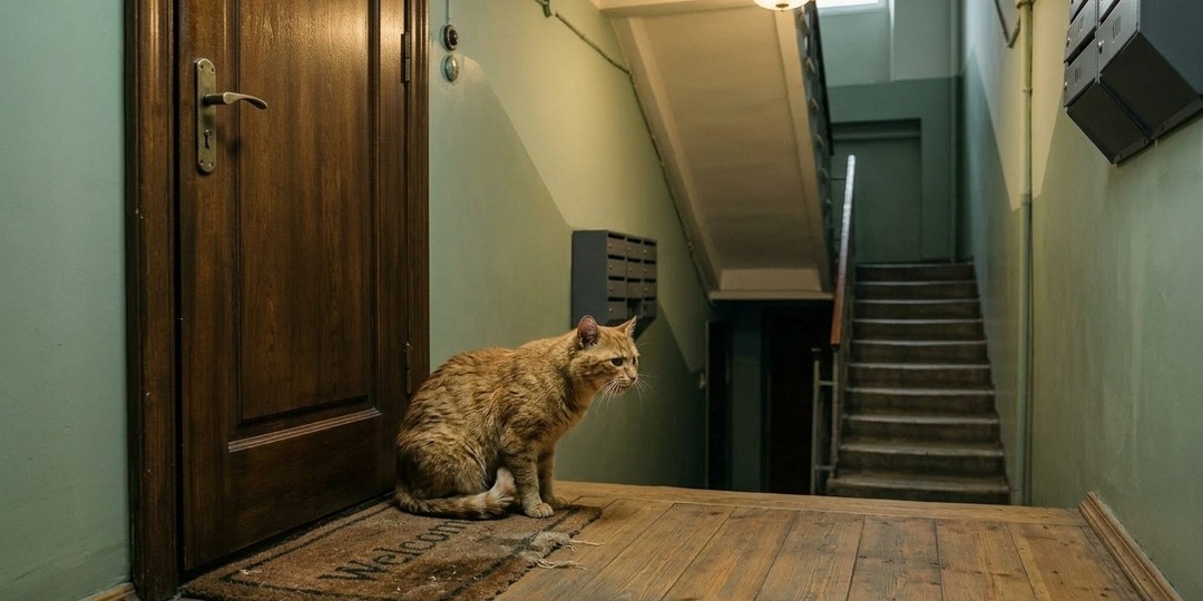 Кот соседки трое суток кричал под дверью. Но никто не открывал. Чем всё закончилось?