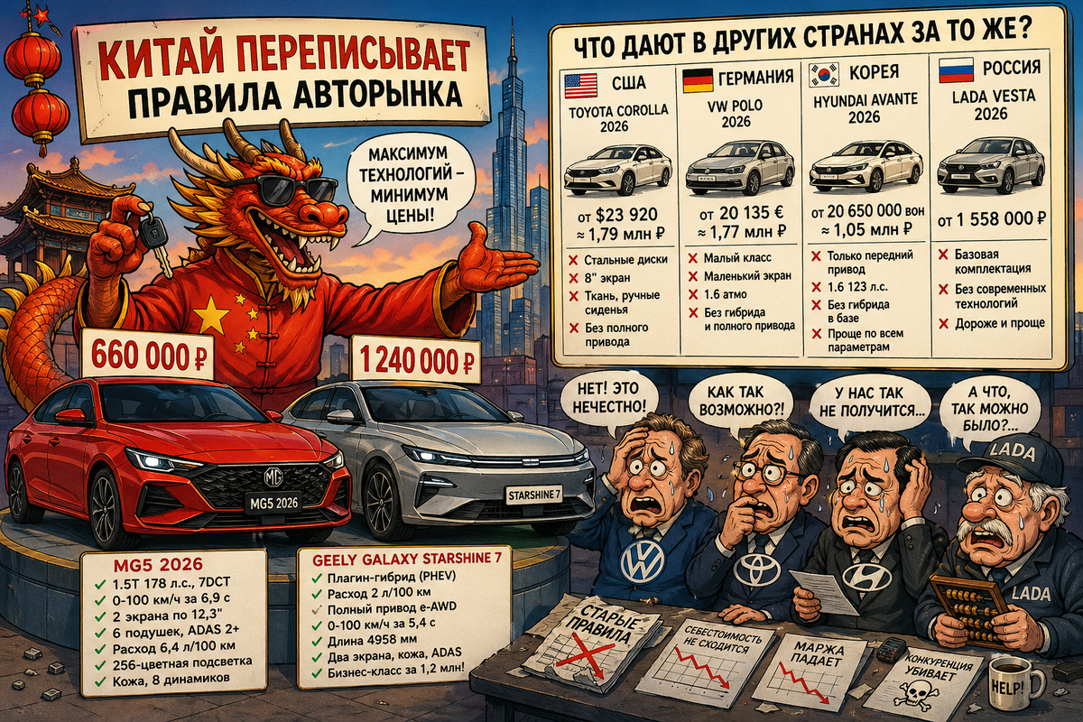 Глобальный рынок захватывается не танками — он захватывается ценой за технологию

