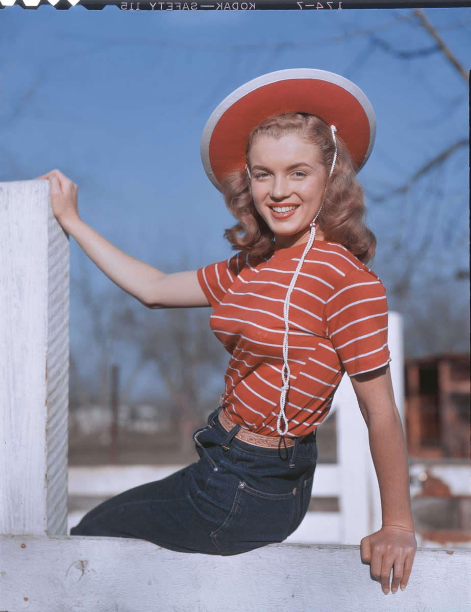 Norma Jeane на ранних студийных пробах