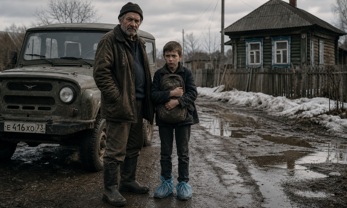 Внуку было десять, но смотрел он на мир так, будто ему уже давно за сорок.