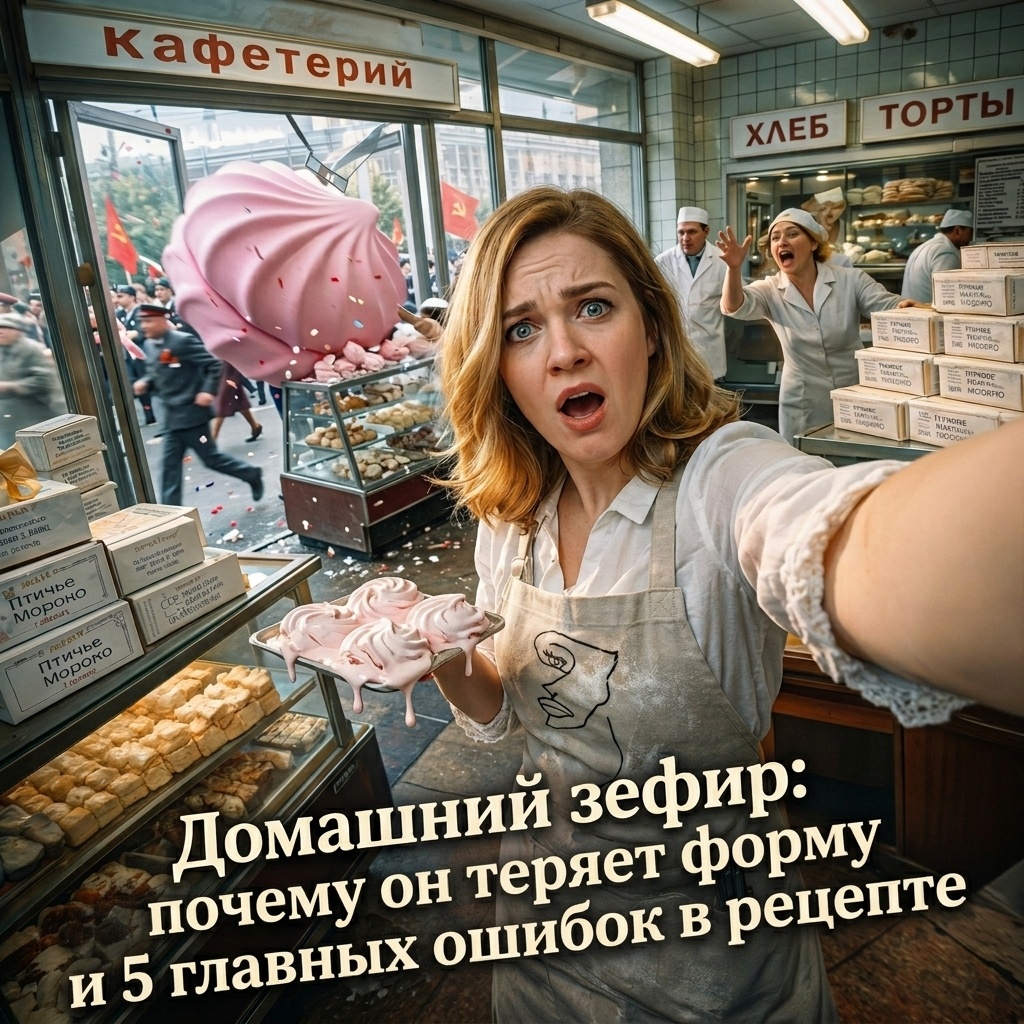    Почему домашний зефир не держит форму: 5 главных ошибок admin