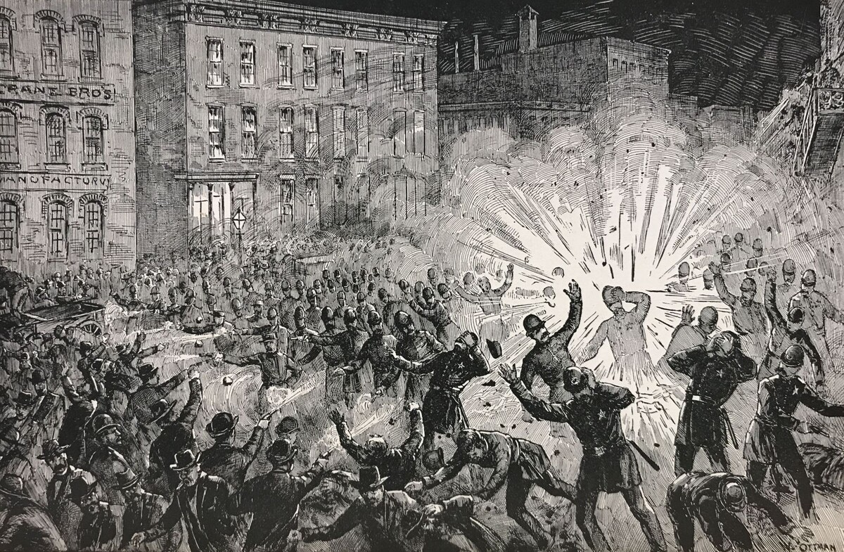 Протесты в Чикаго 1886г.