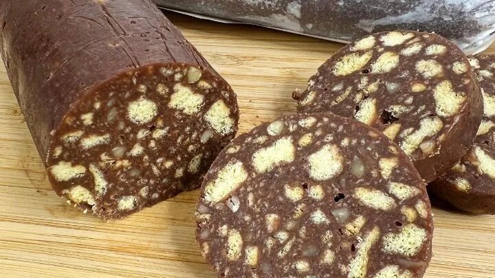 Рецепт шоколадной колбасы