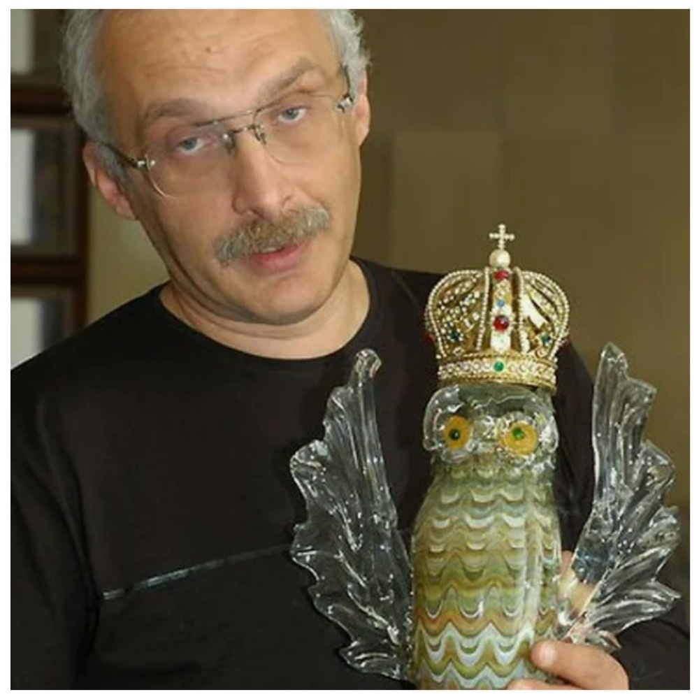 Александр Друзь с хрустальной совой