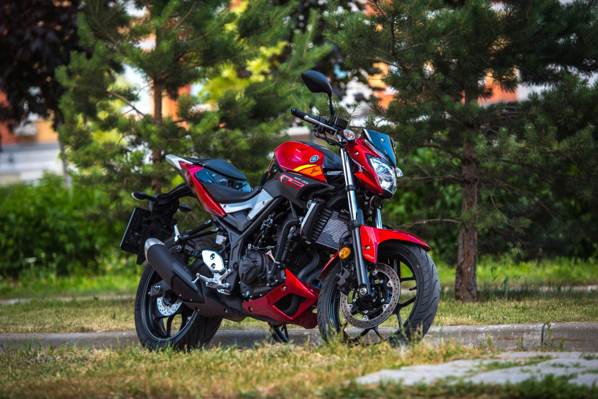     Yamaha MT-03. Фото kolesa.ru