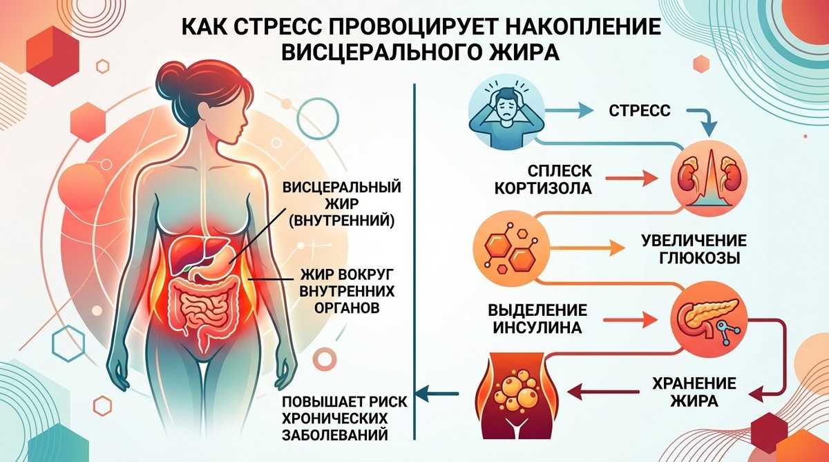 стрессовым висцеральным жиром покупает термогеник на основе кофеина и гуараны