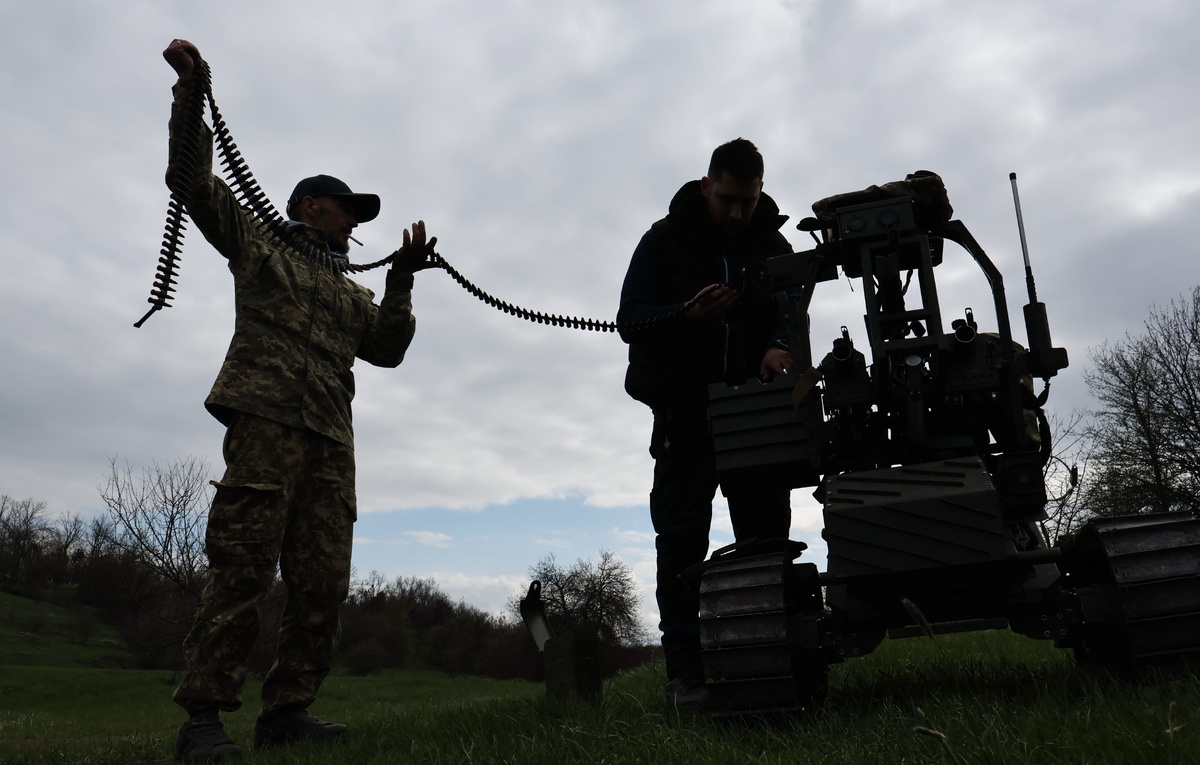 Andriy Andriyenko/Ukraine's 65th Mechanised Brigade via AP