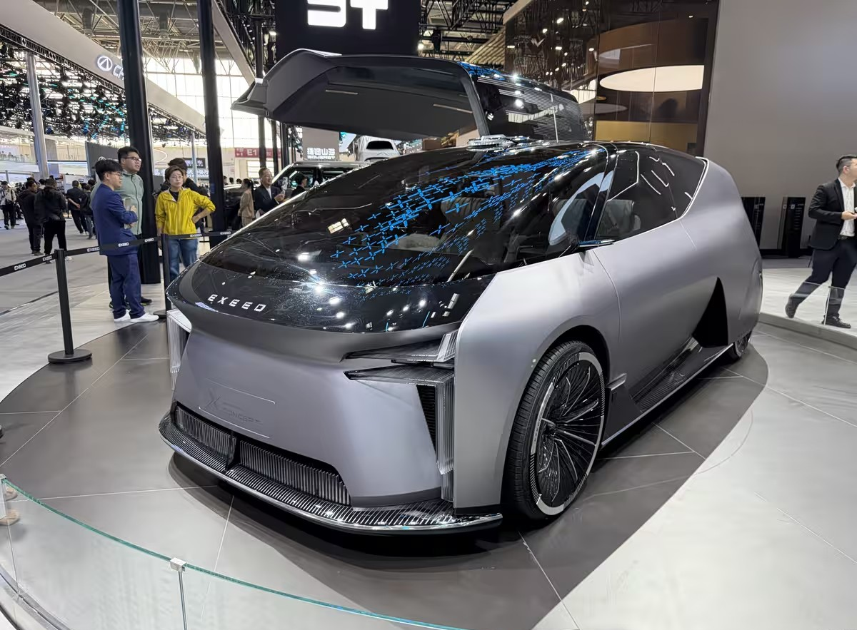 Exceed X-CONCEPT демонстрирует, какими могут стать серийные автомобили китайского бренда в скором будущем