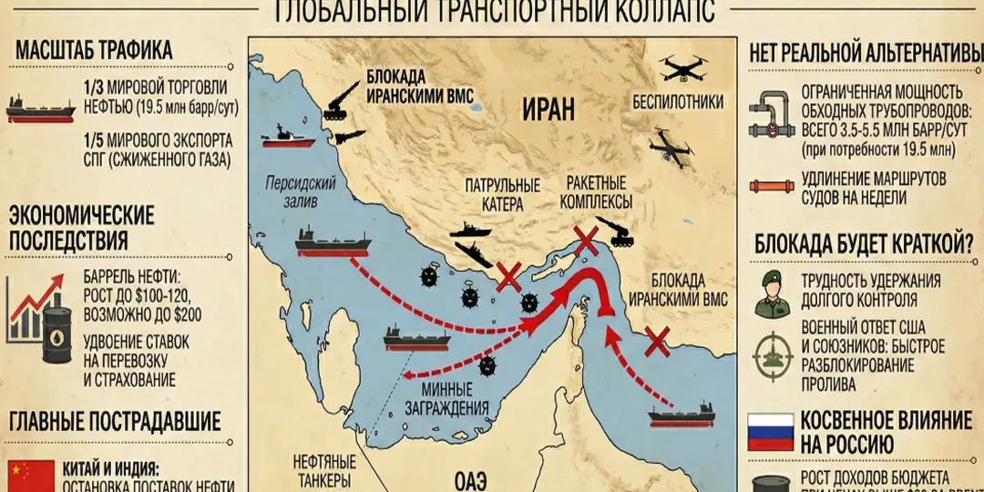 Как пролив стал золотым дном