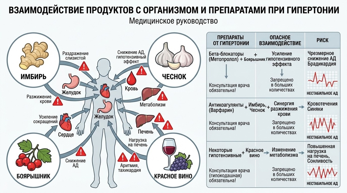 Боярышник содержит соединения, которые могут мягко влиять на сердечный ритм, сосудистый тонус и субъективное чувство тревоги