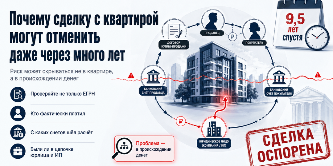 Почему сделку с квартирой могут отменить даже через много лет
