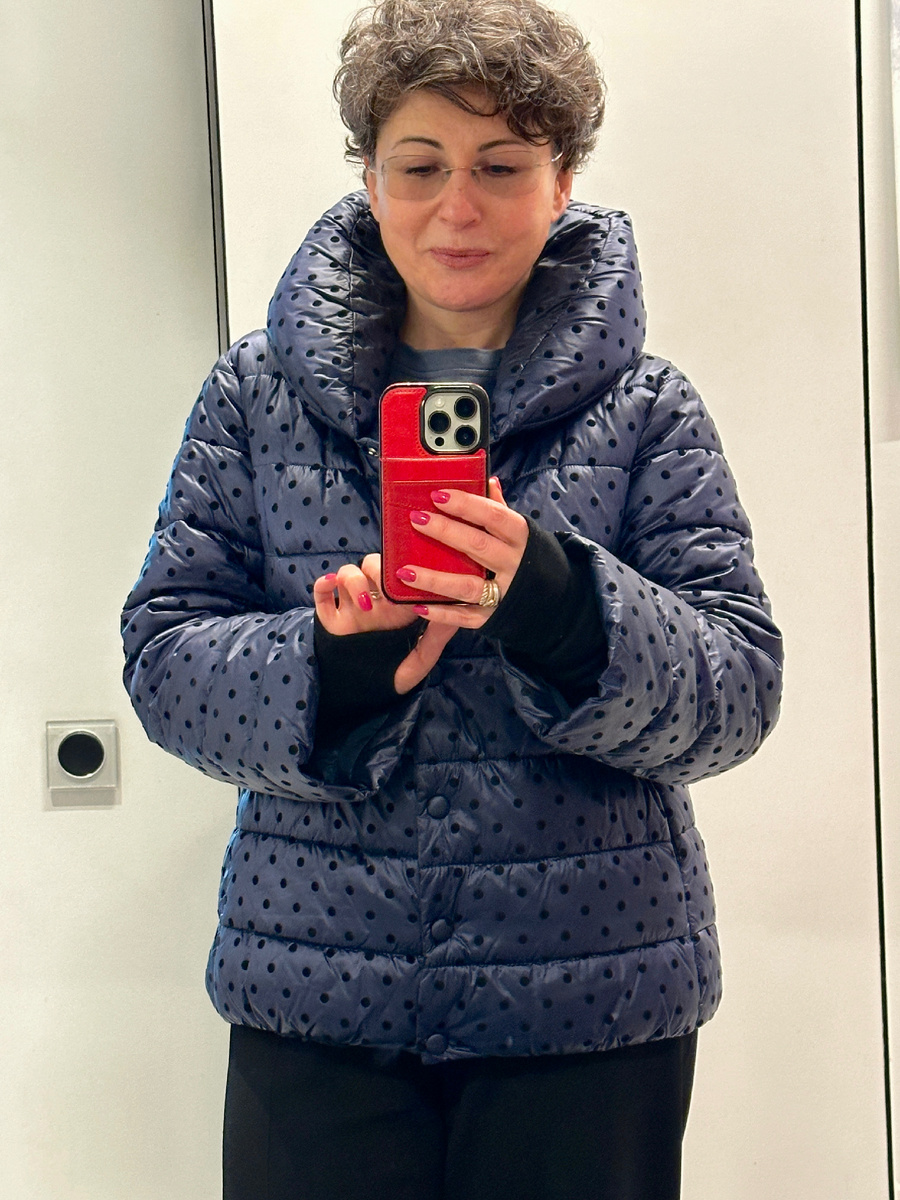 Все равно эту куртку не люблю. Об’ема не хватает. Надо еще подождать😁