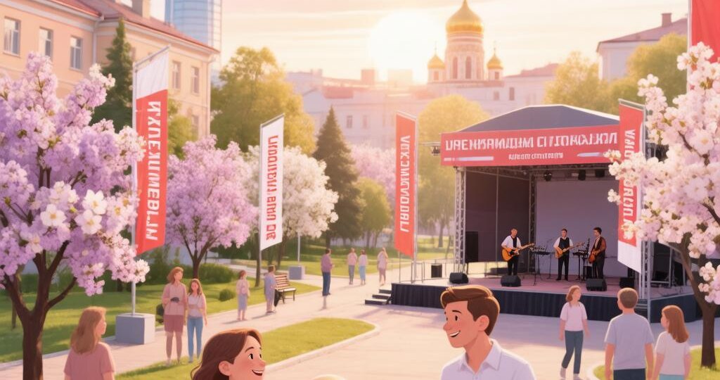 Утро первого мая
