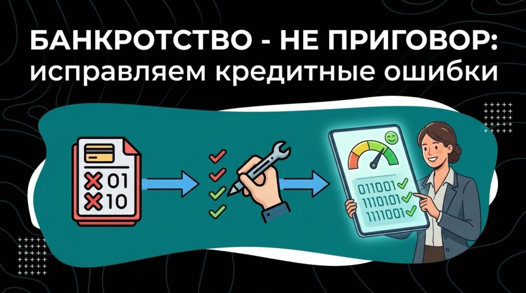    Ошибки в КИ после банкротства: пошаговый план исправления Редакция РИКС