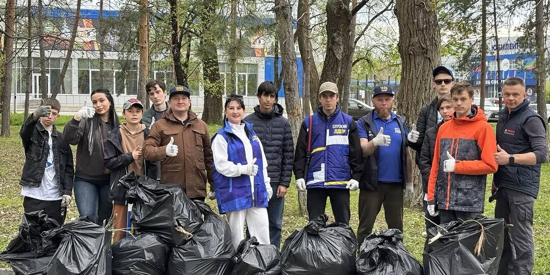 🌿 Второй год подряд региональное отделение ЛДПР следит за территорией в районе стадиона «Нарт» в Черкесске