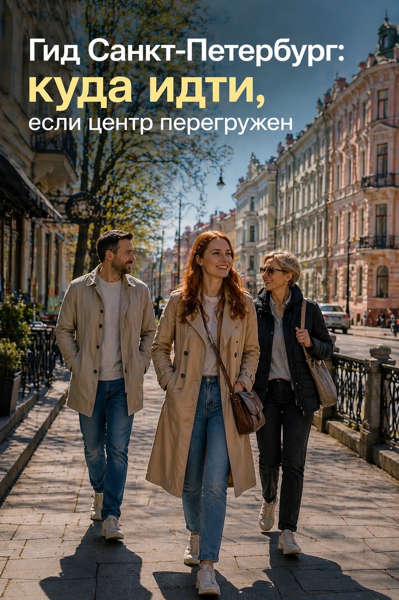 Гид Санкт-Петербург: куда идти, если центр перегружен