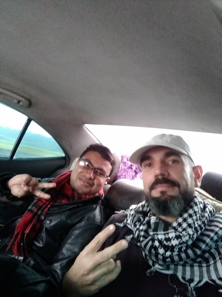 В дороге