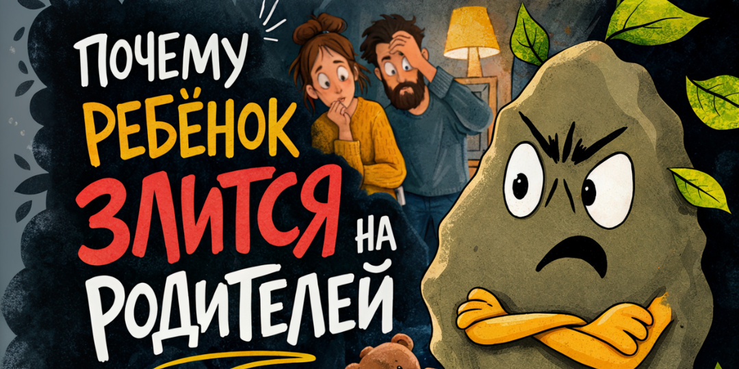 Почему ребёнок злится на родителей