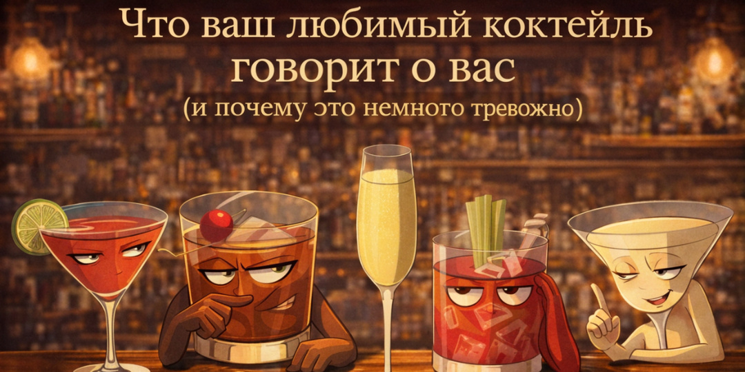 Что ваш любимый коктейль говорит о вас