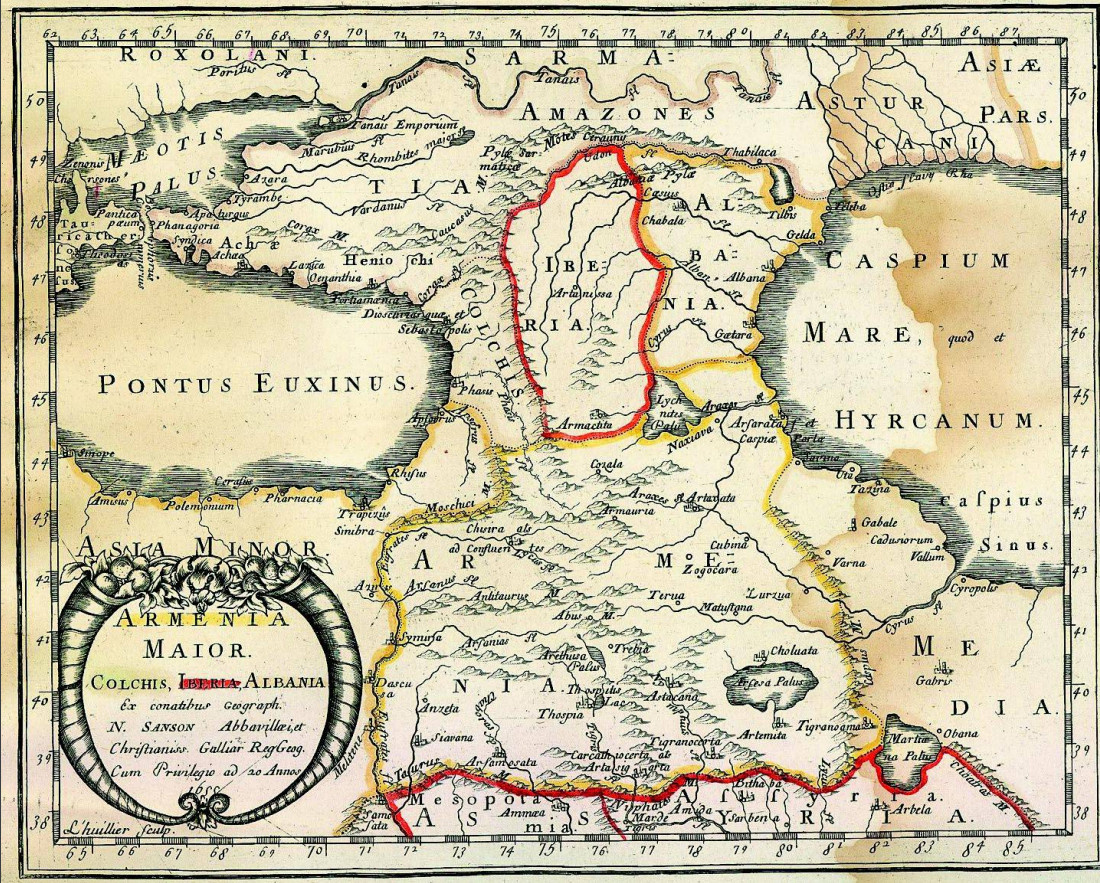 Албания_Galichian R. Historic Maps of Armenia the Cartographic Heritage, 2004.