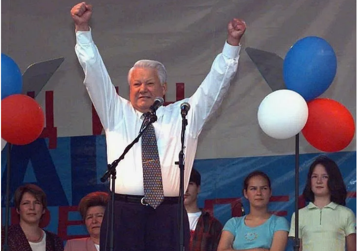 "Победитель" на выборах 1996 года...