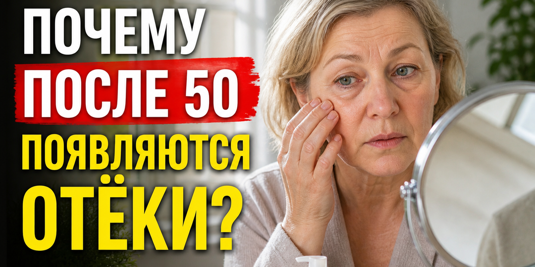 Почему после 50 появляются отёки - это признак, который часто игнорируют?