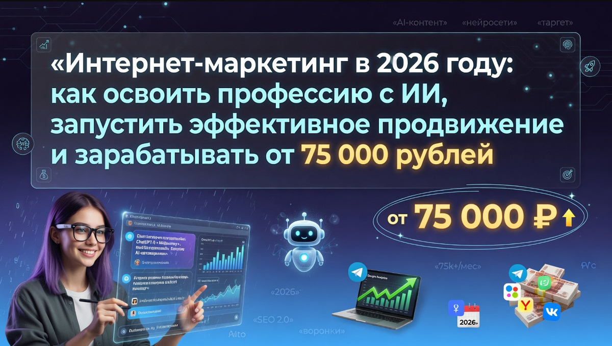 Интернет-маркетолог с ИИ