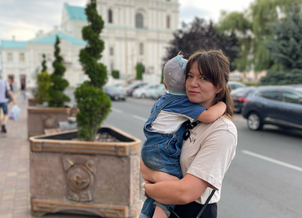 На улицах Гродно. 