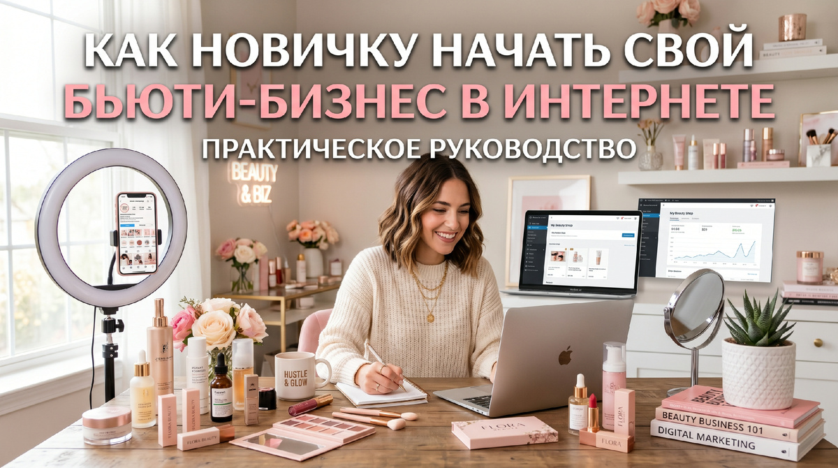 Начать свой бьюти-бизнес в интернете