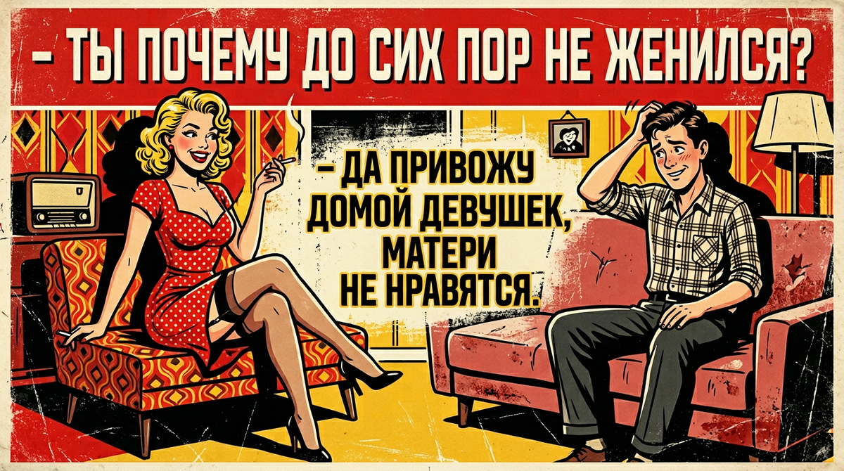 Ты почему до сих пор не женился