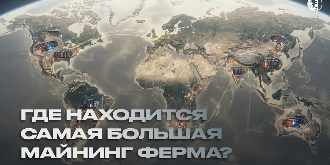 Где находится самая большая майнинг ферма?