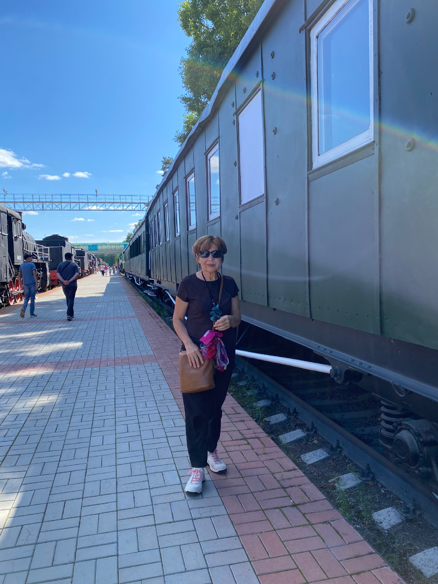 Новосибирск , музей железнодорожного транспорта