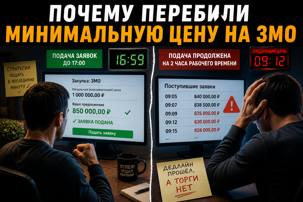 Участие в закупке на площадке ЗМО