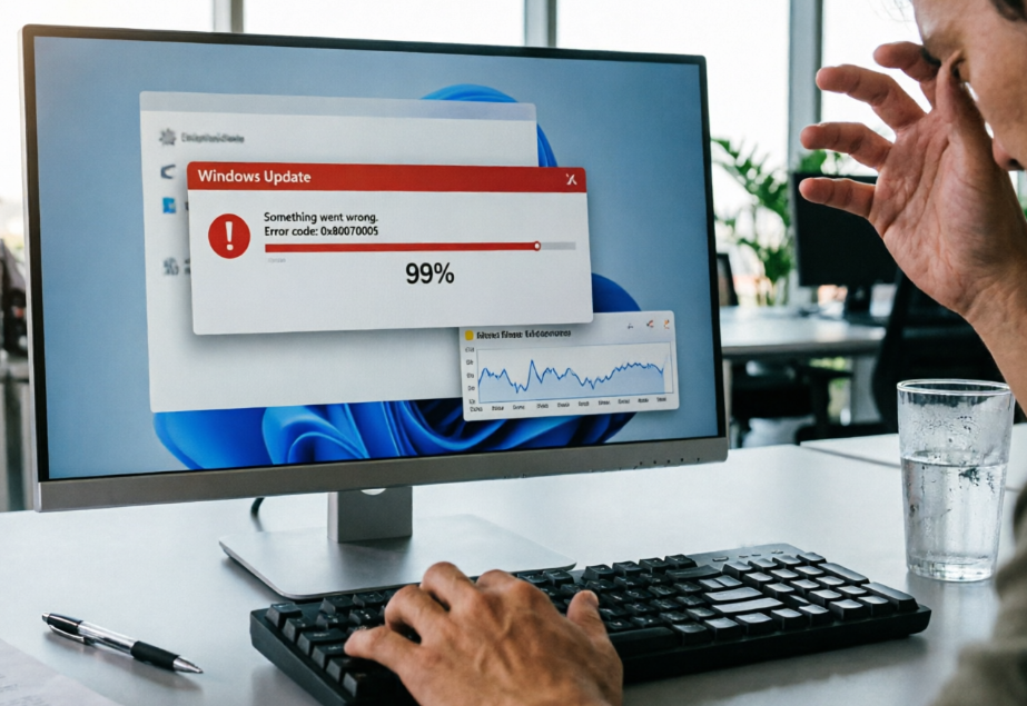Windows зависает при обновлении, разбираемся как починить