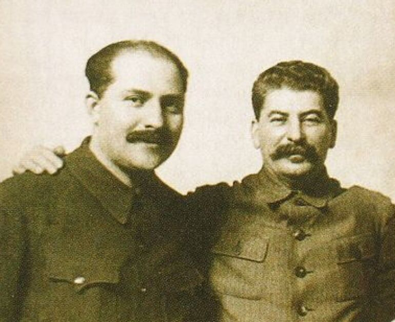 Лазарь Каганович и Великий Вождь.