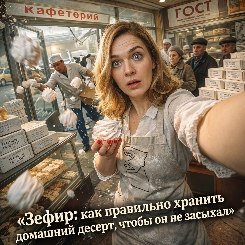    Секреты хранения домашнего зефира: как избежать засыхания десерта admin