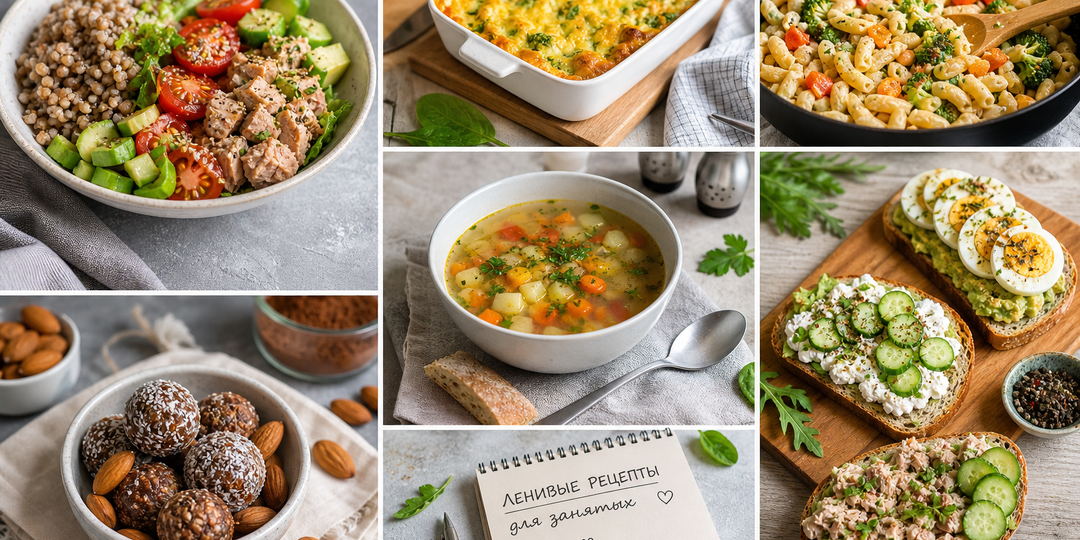 Ленивые рецепты для занятых: вкусно, недорого и без лишних усилий