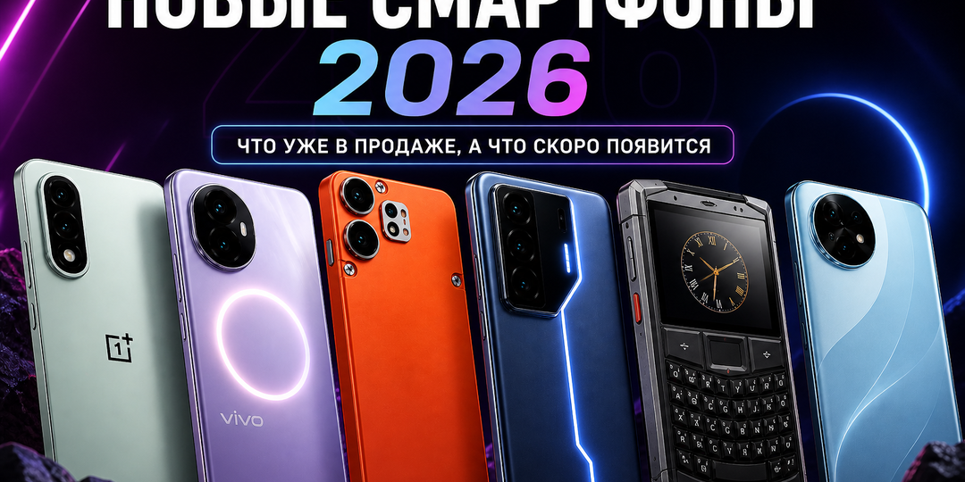 Большой сравнительный обзор : самые ожидаемые смартфоны среднего сегмента 2026 года