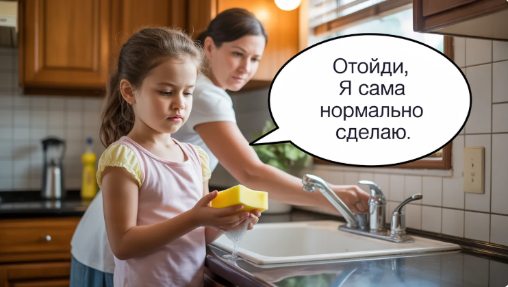 Поддерживайте в ребенке самостоятельность