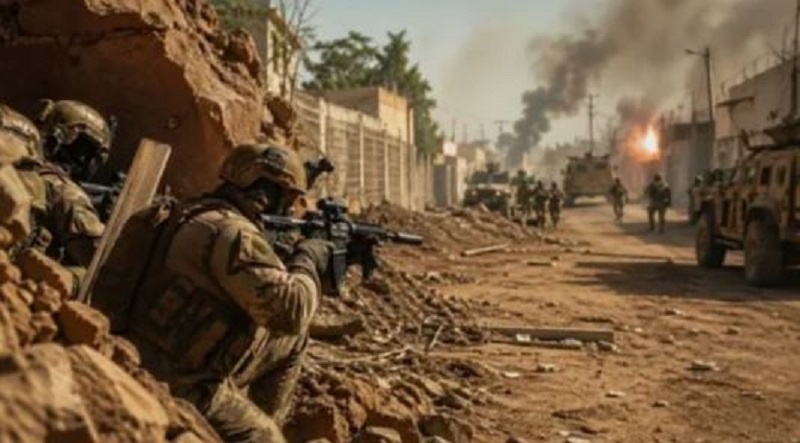 Бойцы "Африканского корпуса" получили в Кидале боевое крещение. 