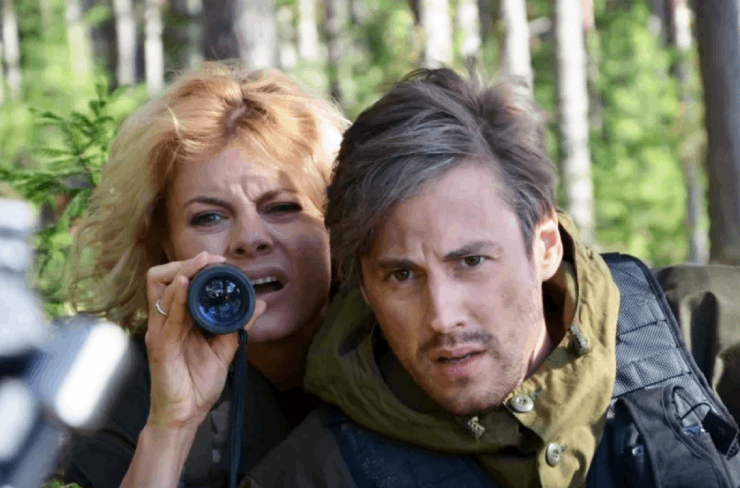Кадр из сериала "След Пираньи"