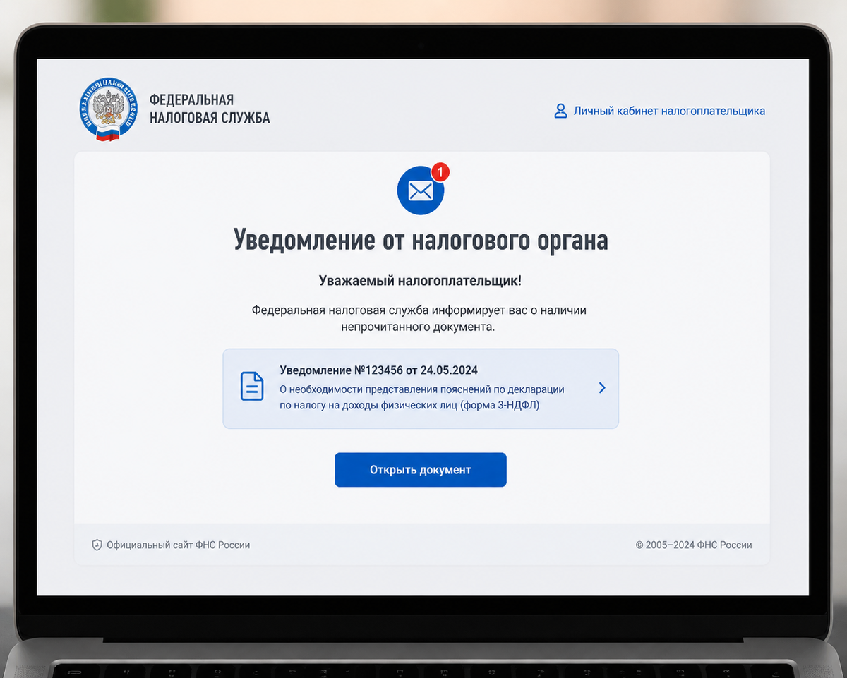 требование из налоговой что делать