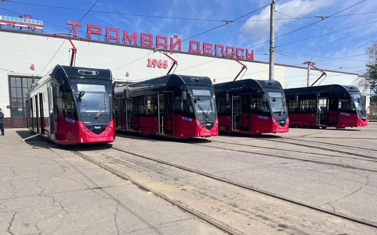  Трамваи Т811 от «БКМ Холдинг» в Павлодаре. Источник: Артем Викторов/Kazinform