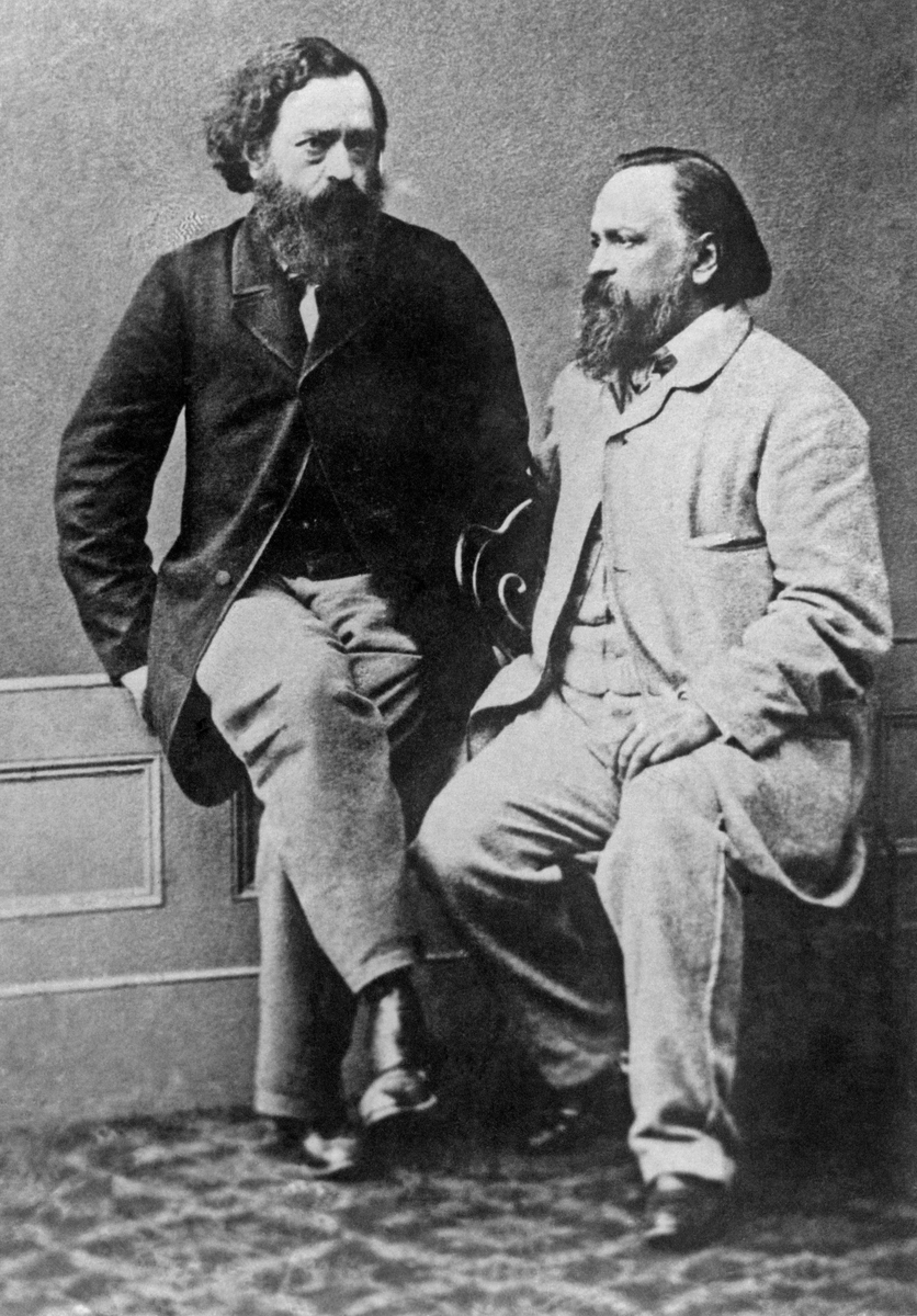 Николай Огарев и Александр Герцен