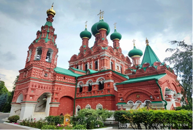 храм Живоначальной Троицы в Останкино, гМосква. 

 