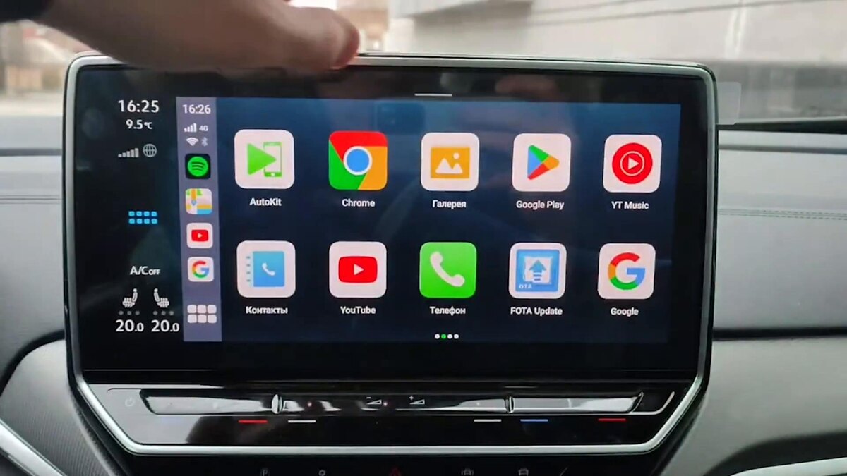 Моя машина превратилась в полноценный Android-планшет!