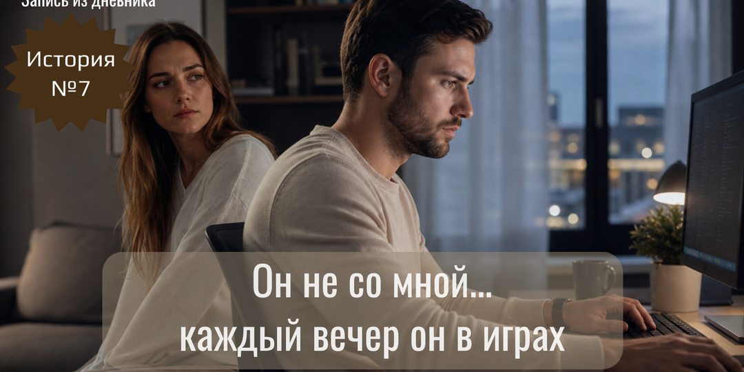 Он дома, но его как будто нет