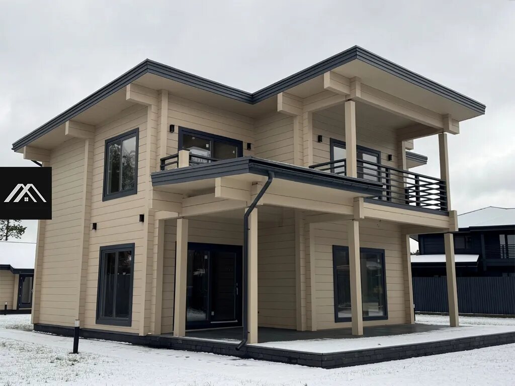 Дом из клееного бруса по проекту "Останкино" 266 м2 | Wood Development
