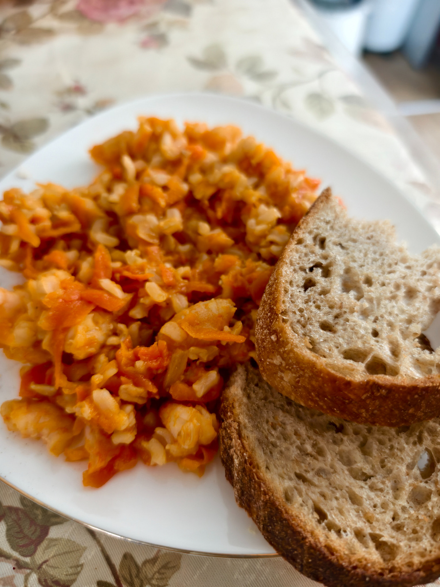Жаркое с креветками