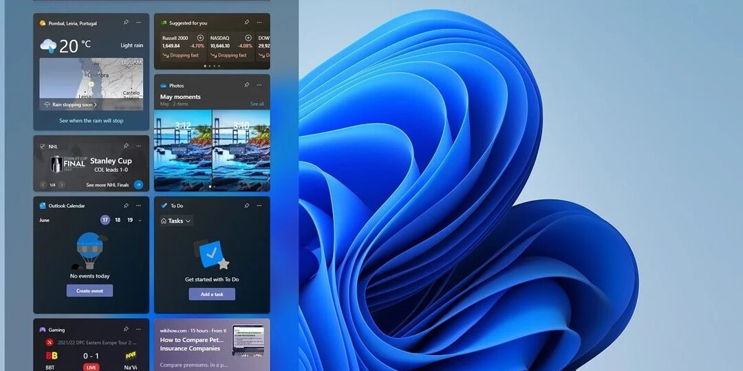 Microsoft по умолчанию скроет ленту MSN на панели «Виджеты» в Windows 11